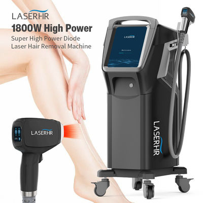 Maszyna do depilacji laserem diodowym 1800W 808nm, 12 laserowych pasków, laser diodowy ice
