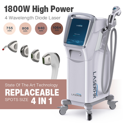 kupować 4 w 1 Dostosuj 808nm Aleksandryt Nd Yag Kliniczny Diodowy Laser do Usuwania Włosów na Sprzedaż produkcja online