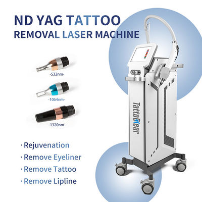1320nm 1064nm 532nm Q Switch Nd Yag Laserowa maszyna do usuwania tatuaży